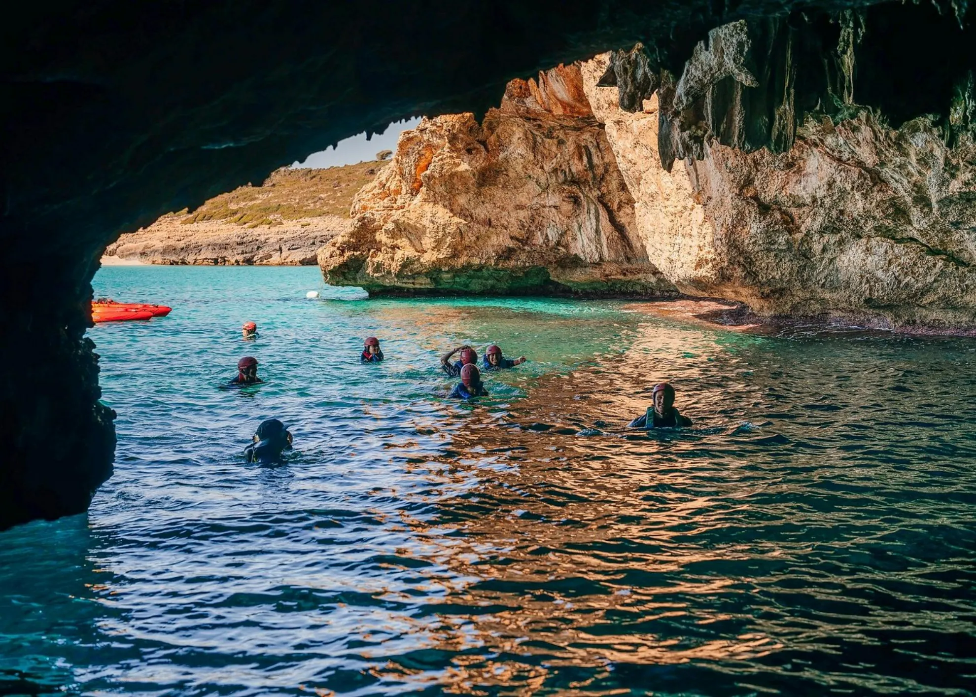Snorkeling in the crystal-clear waters of the East Coast