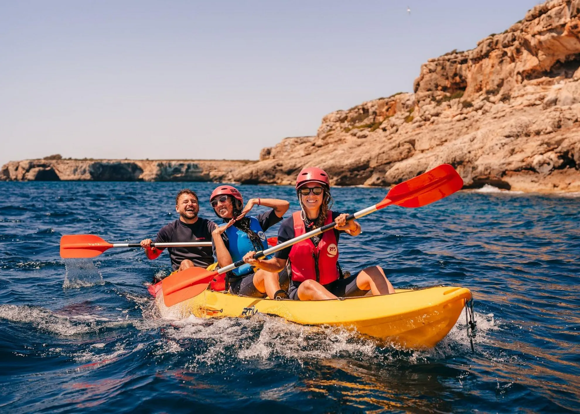 Views of the east coast from the kayak